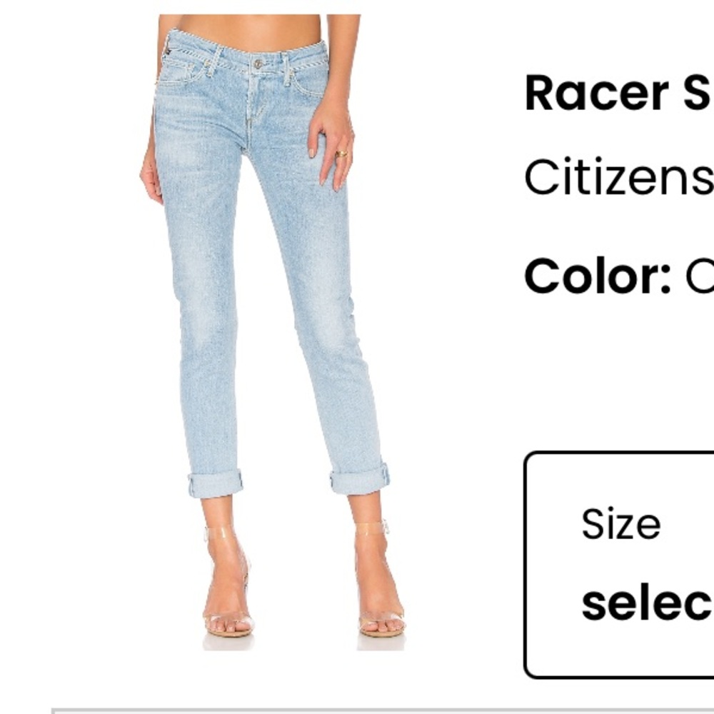 Citizens of Humanity The Racer Size 25